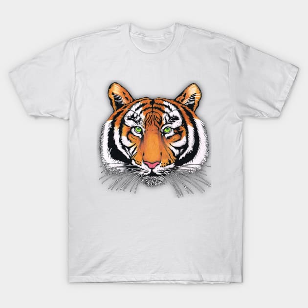 tiger T-Shirt by SeymourArt